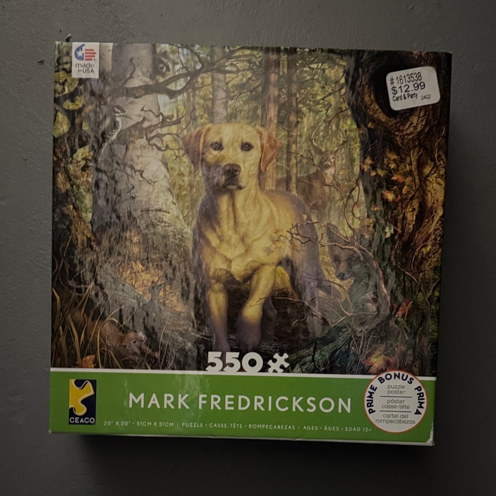 Mark Fredrickson Dog Puzzle - 550 Pieces